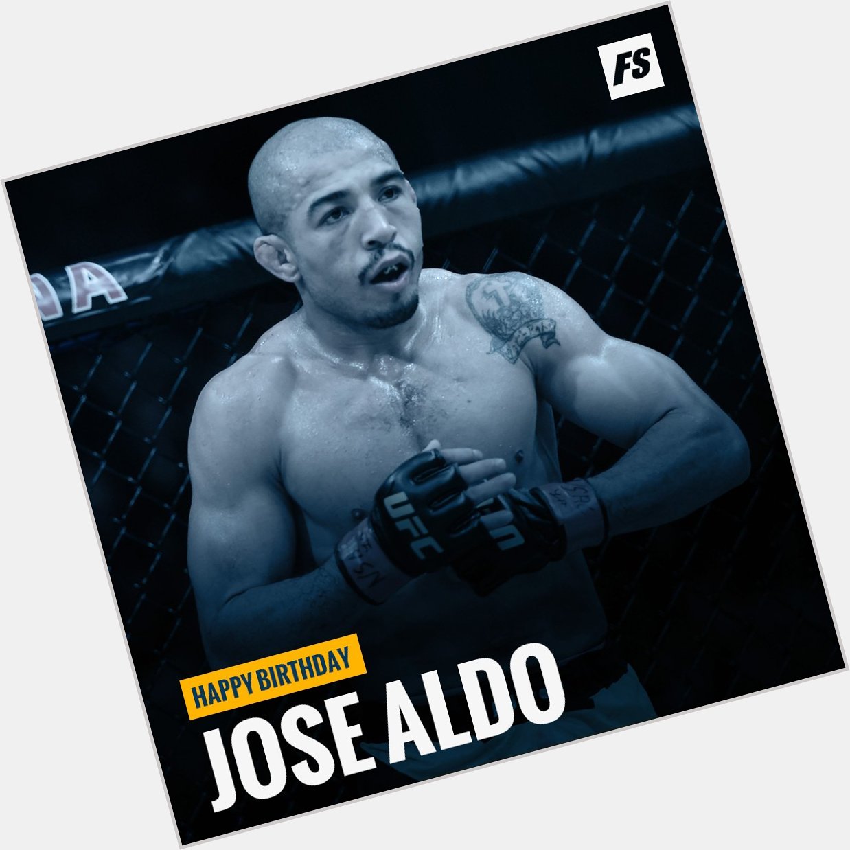 Happy birthday Jose Aldo! 