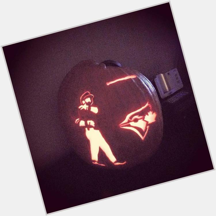 Happy Birthday Jose Bautista!

Now, blow out your candle in this batflip pumpkin! (via 