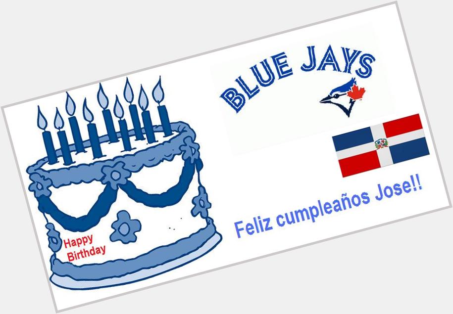  Happy Birthday Jose Bautista!  Have a great game today.     