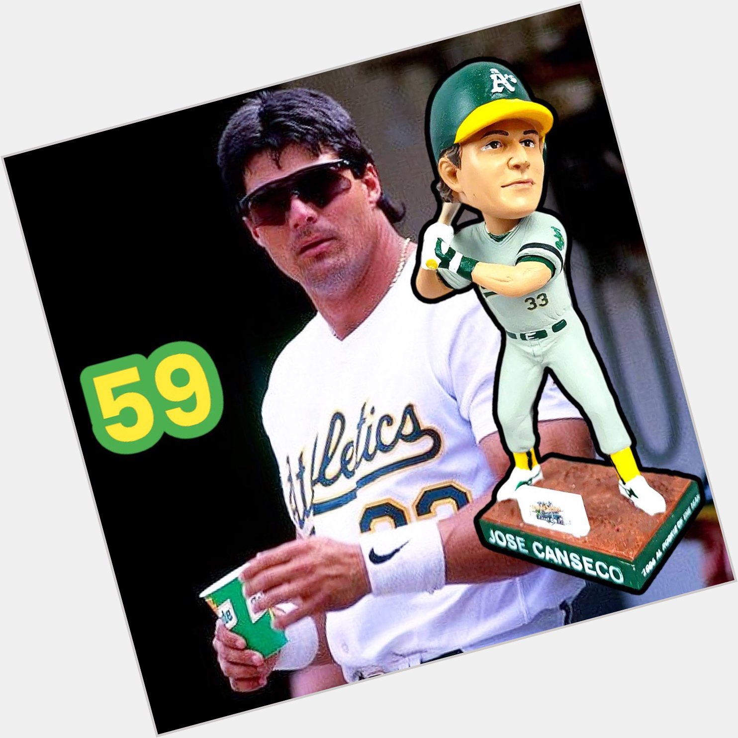 Happy 59th birthday to Jose Canseco. One of the most colorful personalities to ever play the game.   