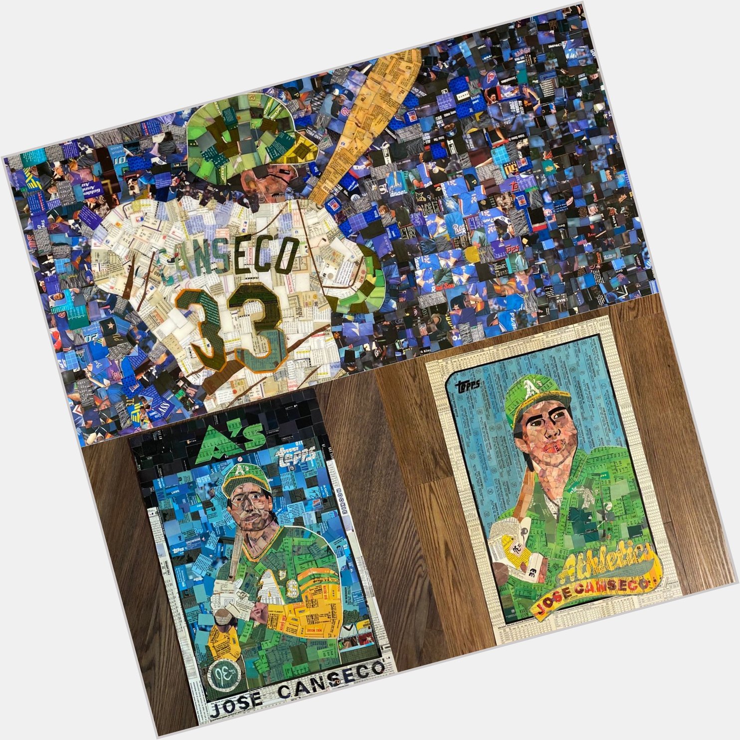 Happy belated birthday to one of my frequent and favorite art subjects, the incomparable Jose Canseco! 