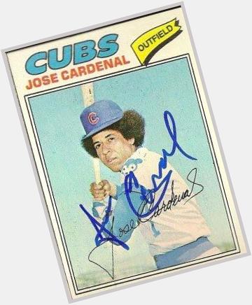 Happy Birthday José Cardenal! One of the best haircuts ever. Even better than 