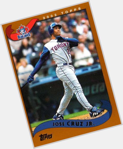 Happy 44th Birthday to former Toronto Blue Jays outfielder Jose Cruz Jr.! 