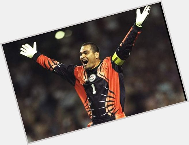Happy Birthday to the icon José Luis Chilavert. The first goalkeeper to score a hat-trick. 