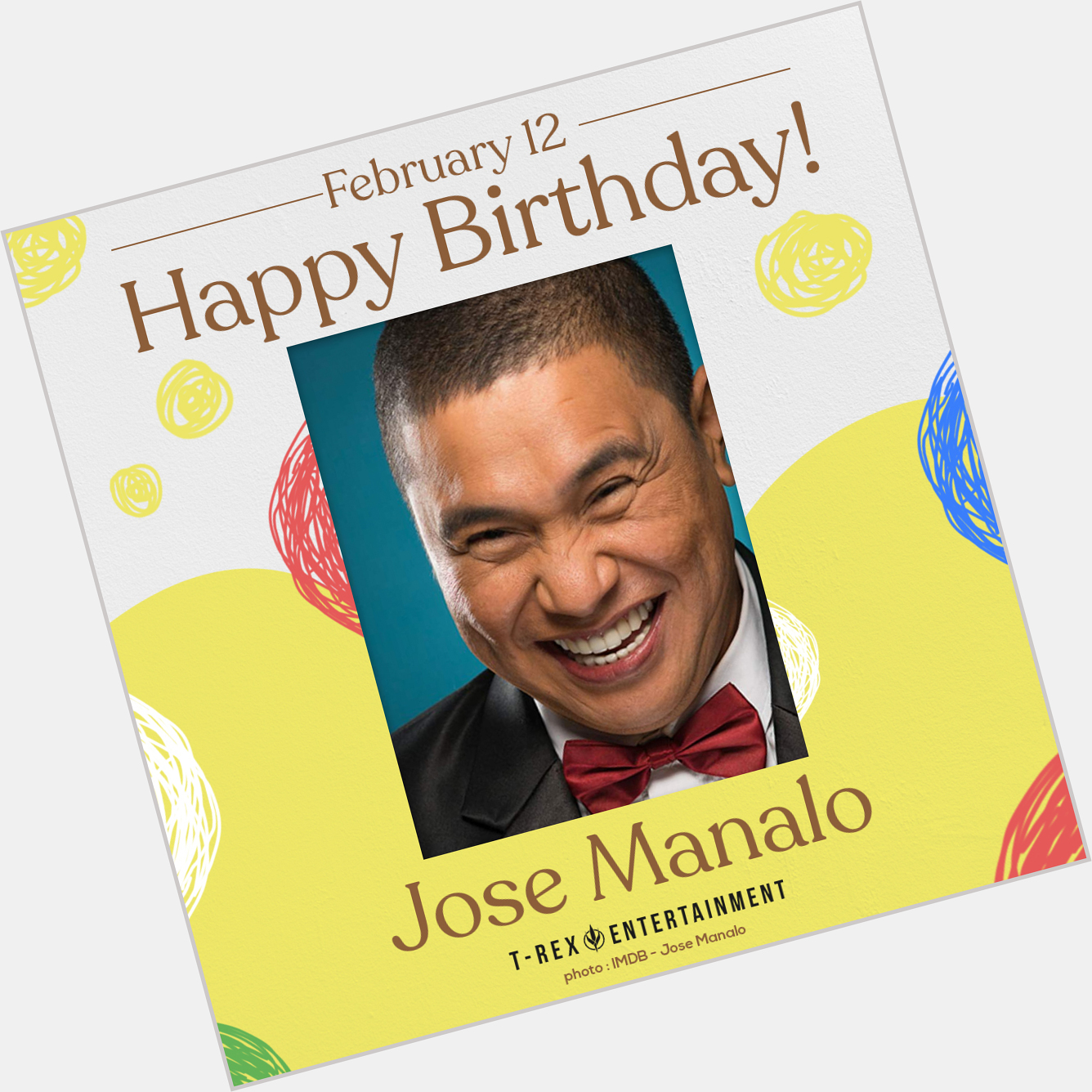 Happy birthday, Jose Manalo! May you continue to spark joy to the people you bring laughter to! 