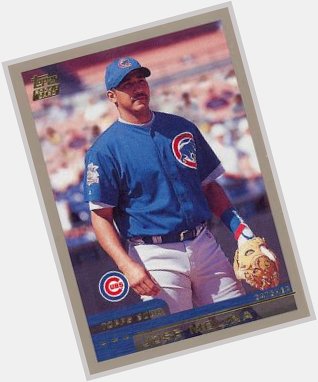 Happy Birthday, Jose Molina. He appeared in 10 games for the 1999 Chicago Cubs. 