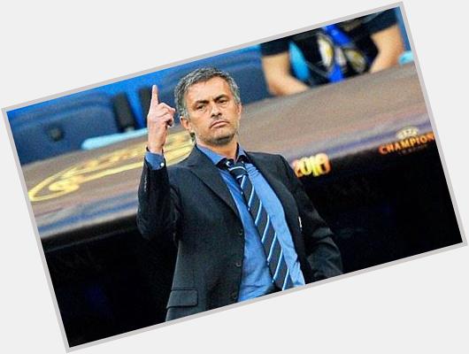  Happy birthday José Mourinho, you truly are the special one! 