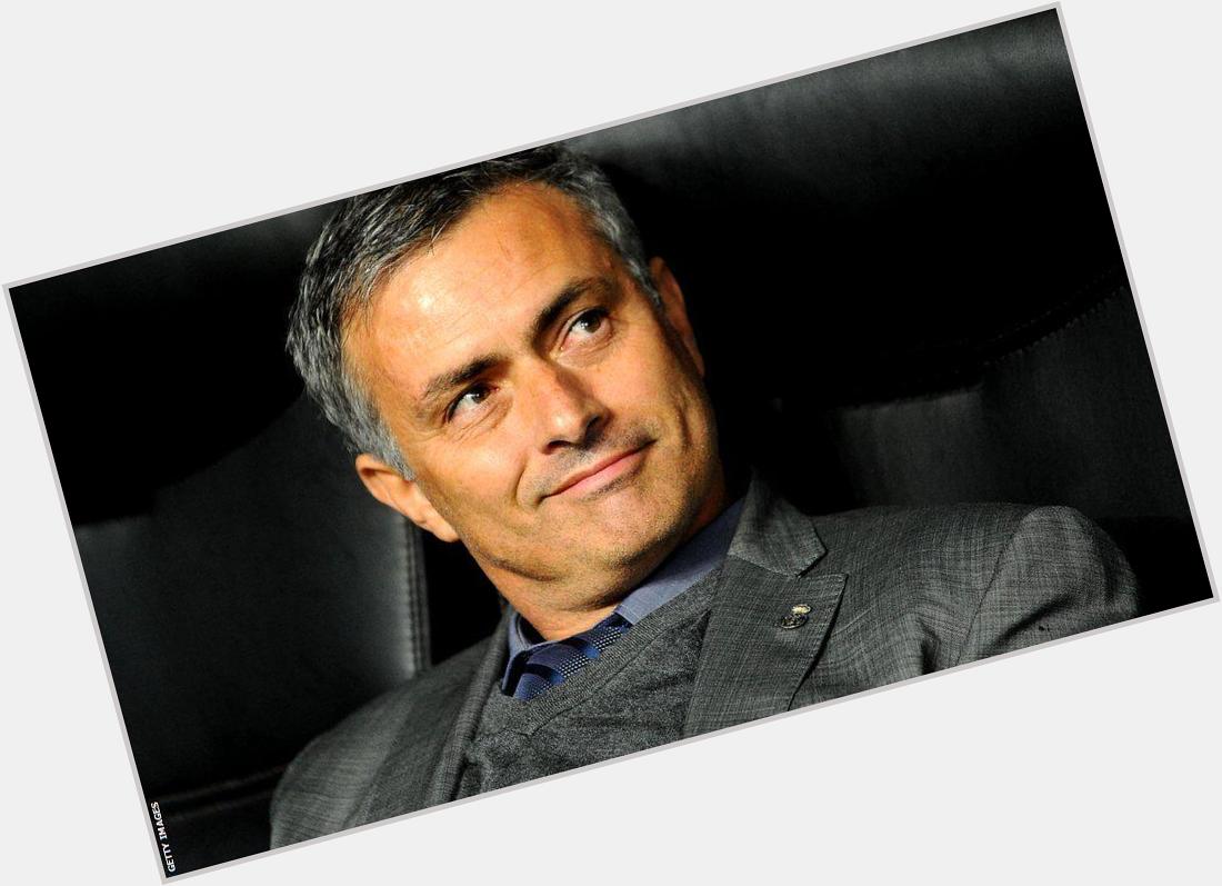 Happy Birthday to Jose Mourinho. 52 today. And I would still love to see you in the hot seat at Old Trafford one day. 