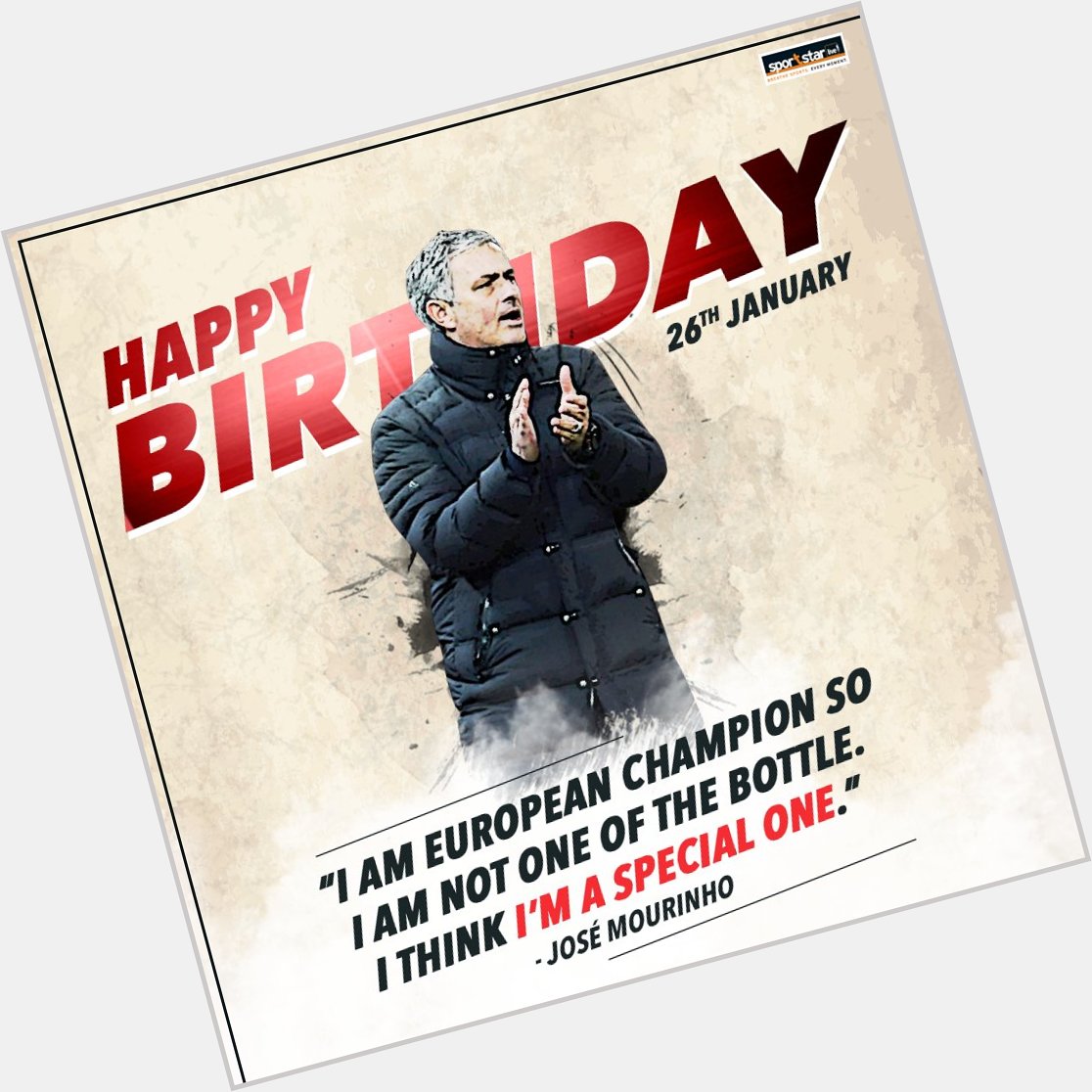 Join us in wishing a very happy birthday to one of the most successful managers of his generation, José 