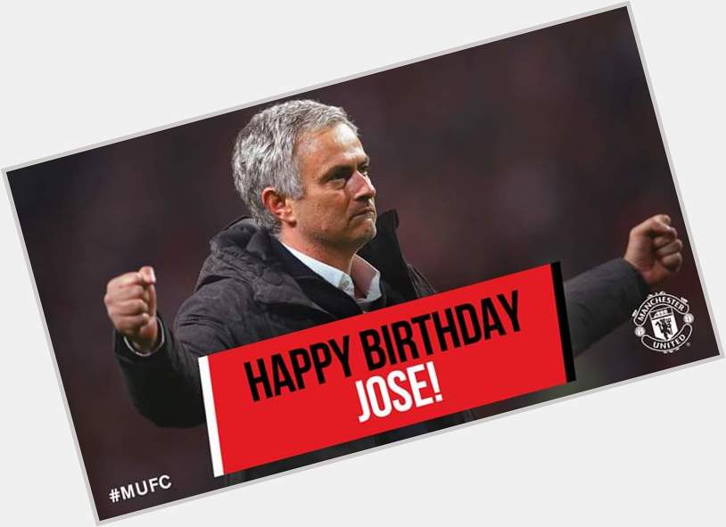 We wan wish Jose Mourinho happy birthday. 

By God\s grace, e go lead us to Champions League glory. 