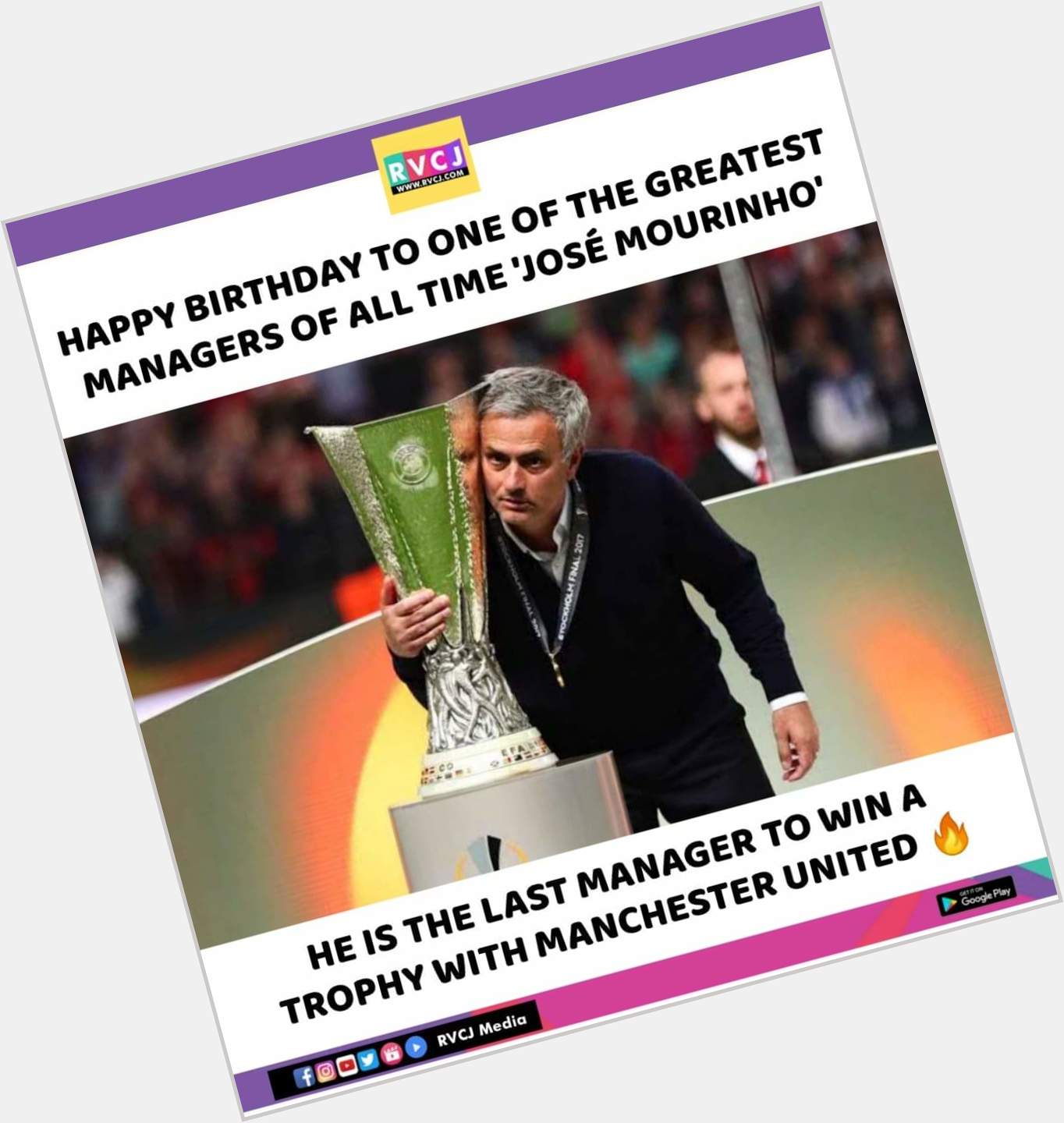 Happy Birthday Jose Mourinho!  