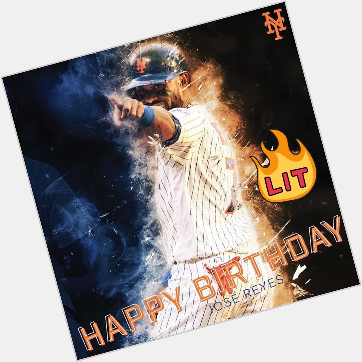 Happy Birthday Que cumplas muchos mas!! Jose Reyes All Day    