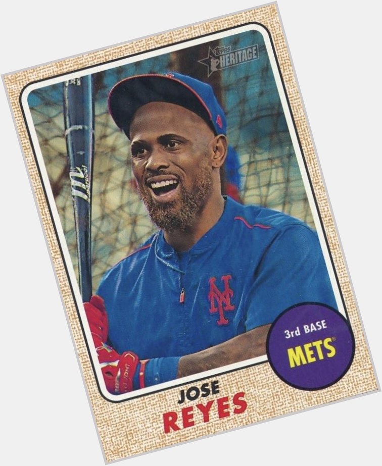 Happy 34th birthday Jose Reyes, who was 11-for-28 (.393,) 2B, 5 R, 3 RBI, SB in seven rehab games with the 