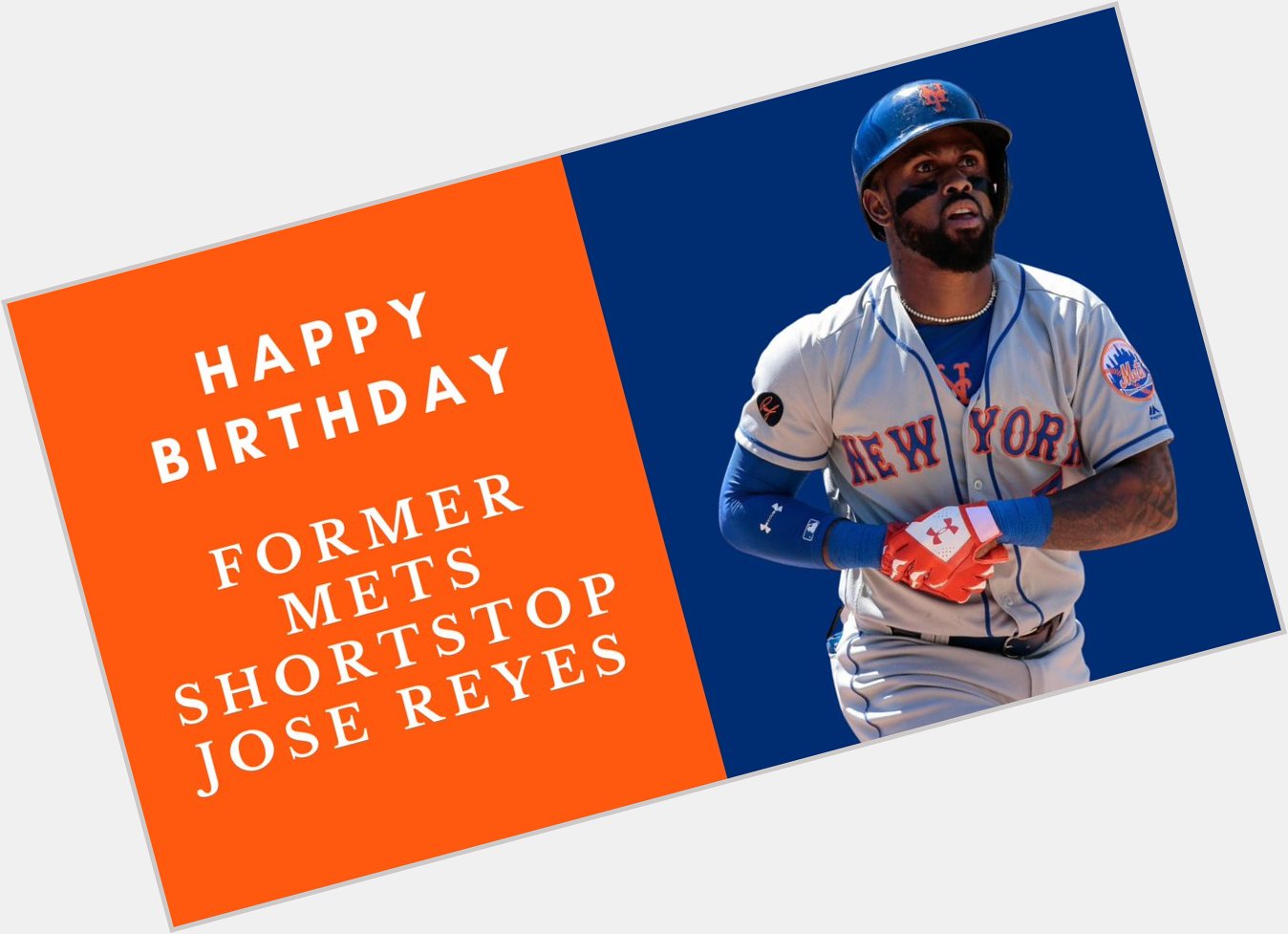 Happy Birthday to former Mets SS Jose Reyes 