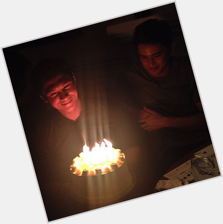 By "Happy birthday, pogi! We love you!  You too, Happy Birthday Joseph Marco! :) 