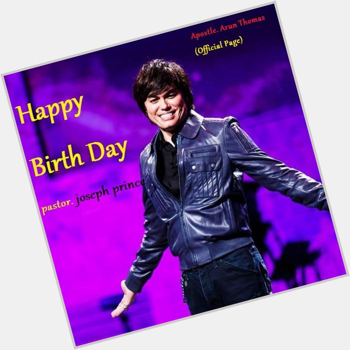 Advance Happy Birthday joseph prince .... going to 52 but he so young in christ 
