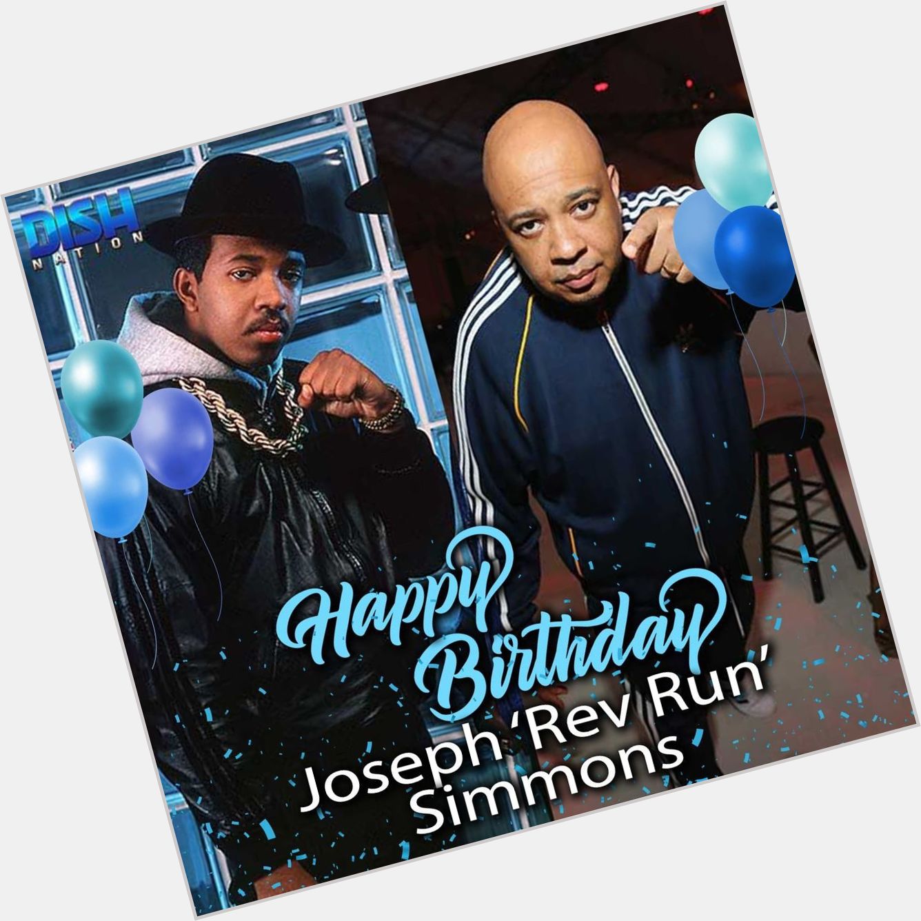 Wishing a happy 57th to Joseph Simmons aka Rev. Run!    