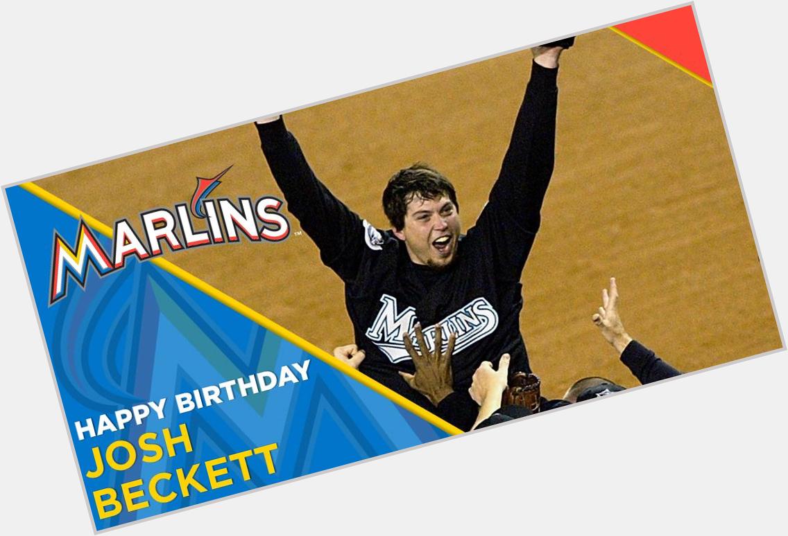 Happy Birthday, The celebration continues Sunday, June 28th on Josh Beckett Day at 