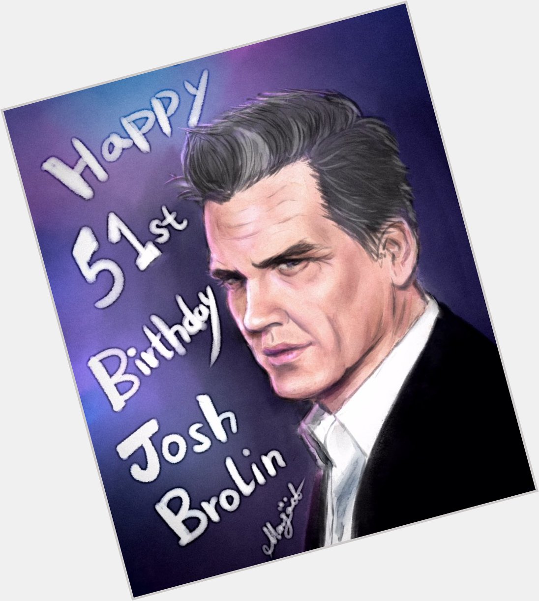 Happy 51st birthday, Josh Brolin!!!   
