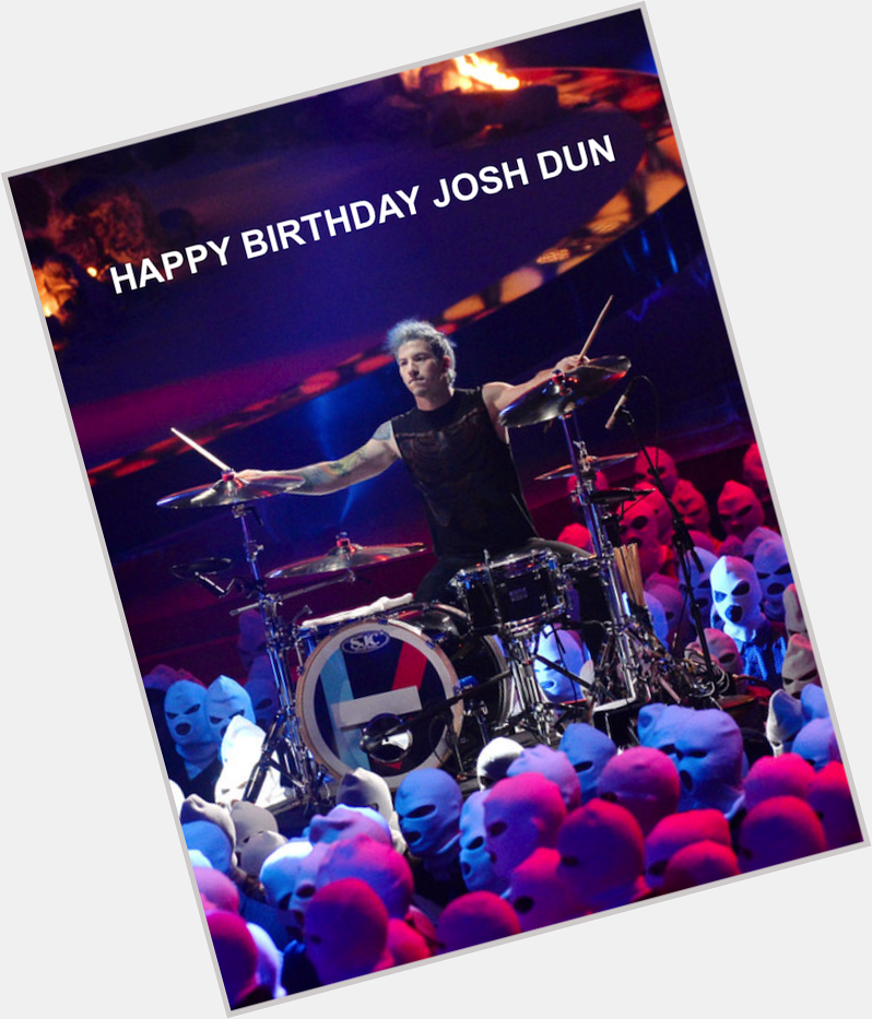 Happy Birthday to Josh Dun of Twenty One Pilots! The duo just put in another riveting performance at Bonnaroo 2015. 