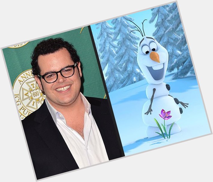 Happy 36th Birthday to Josh Gad! The voice of Olaf in Frozen.     