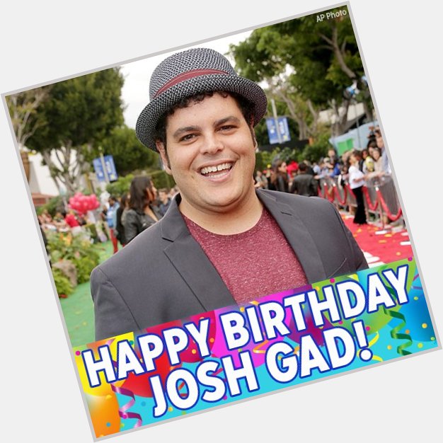 Happy Birthday, Olaf! Frozen and Beauty and the Beast actor Josh Gad is celebrating today. 