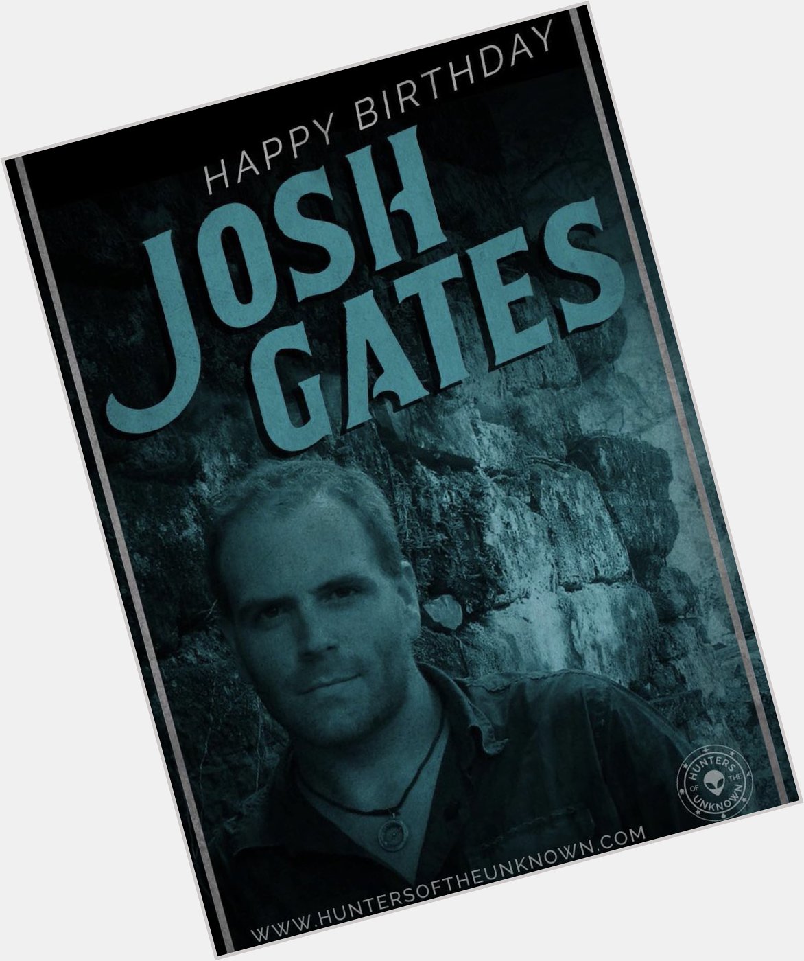 Happy Birthday to our favorite Paranormal Celebrity Josh Gates! 