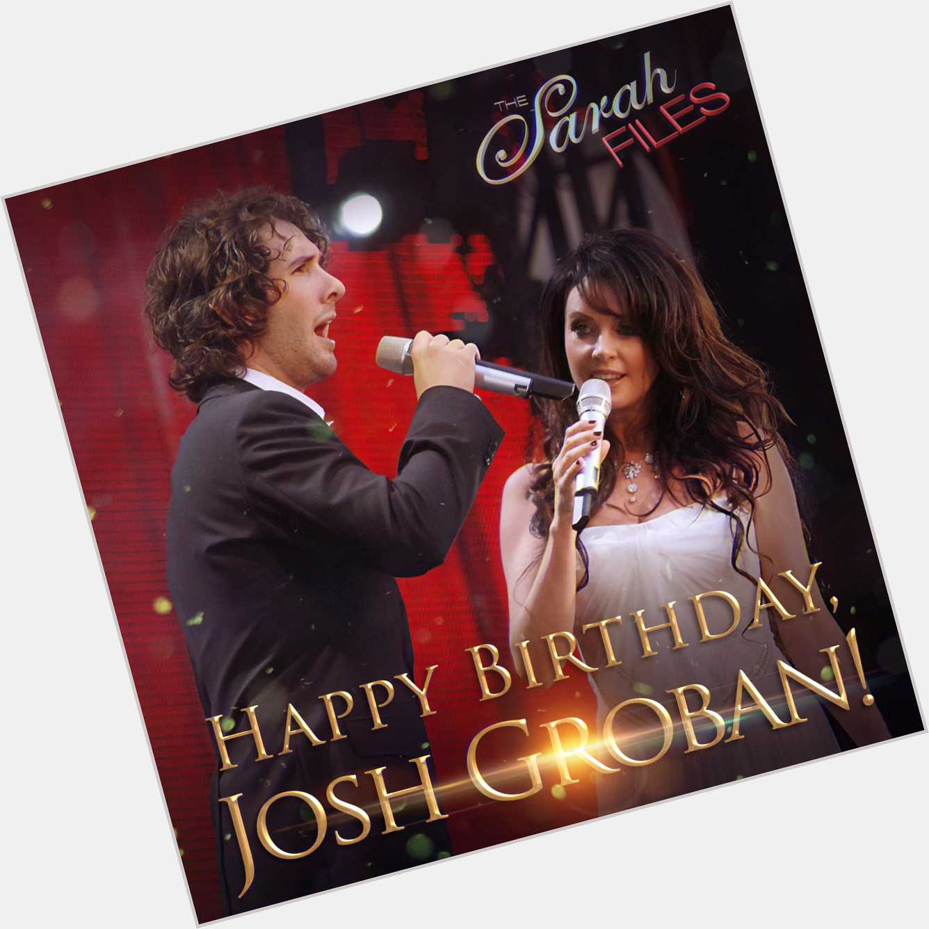 Happy birthday, Josh Groban!   