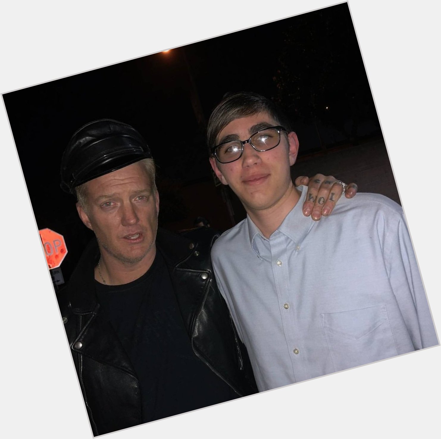  to when I got to meet Josh Homme. Happy birthday to the front man of Queens of the Stone Age 