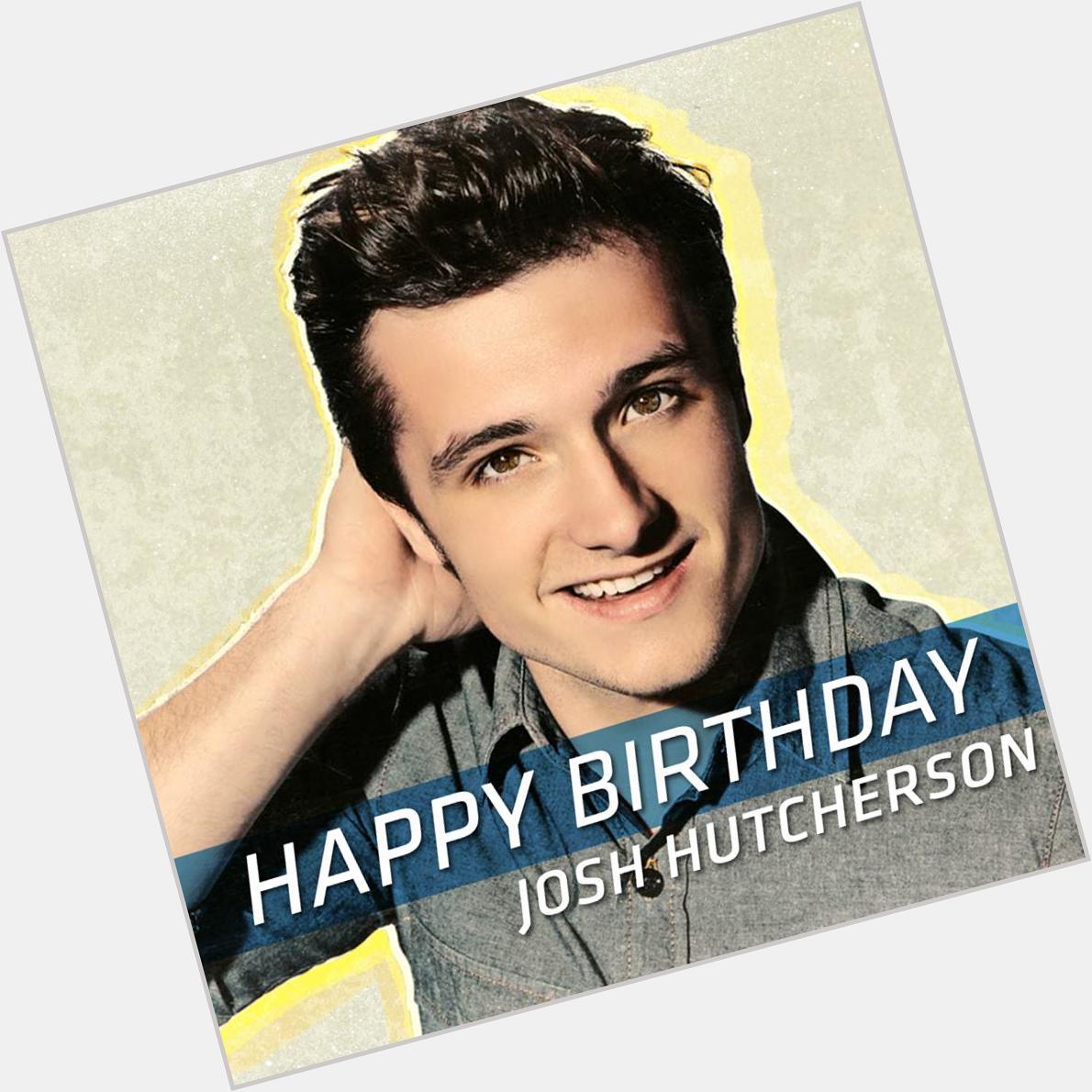 Happy Birthday Josh Hutcherson! The Hunger Games star turns 23 today. See him in action in MOCKINGJAY PA2 Nov 20! 