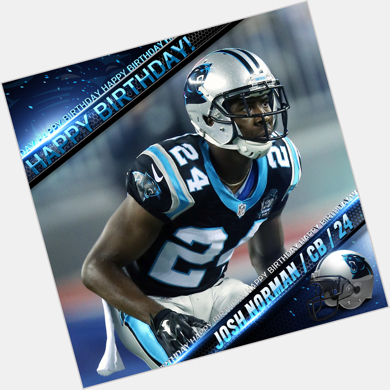 To wish CB a happy birthday! 

Read more about Normans breakout season:  
