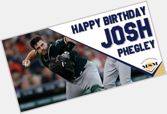 Happy Birthday to Josh Phegley, a recent addition to the family! 