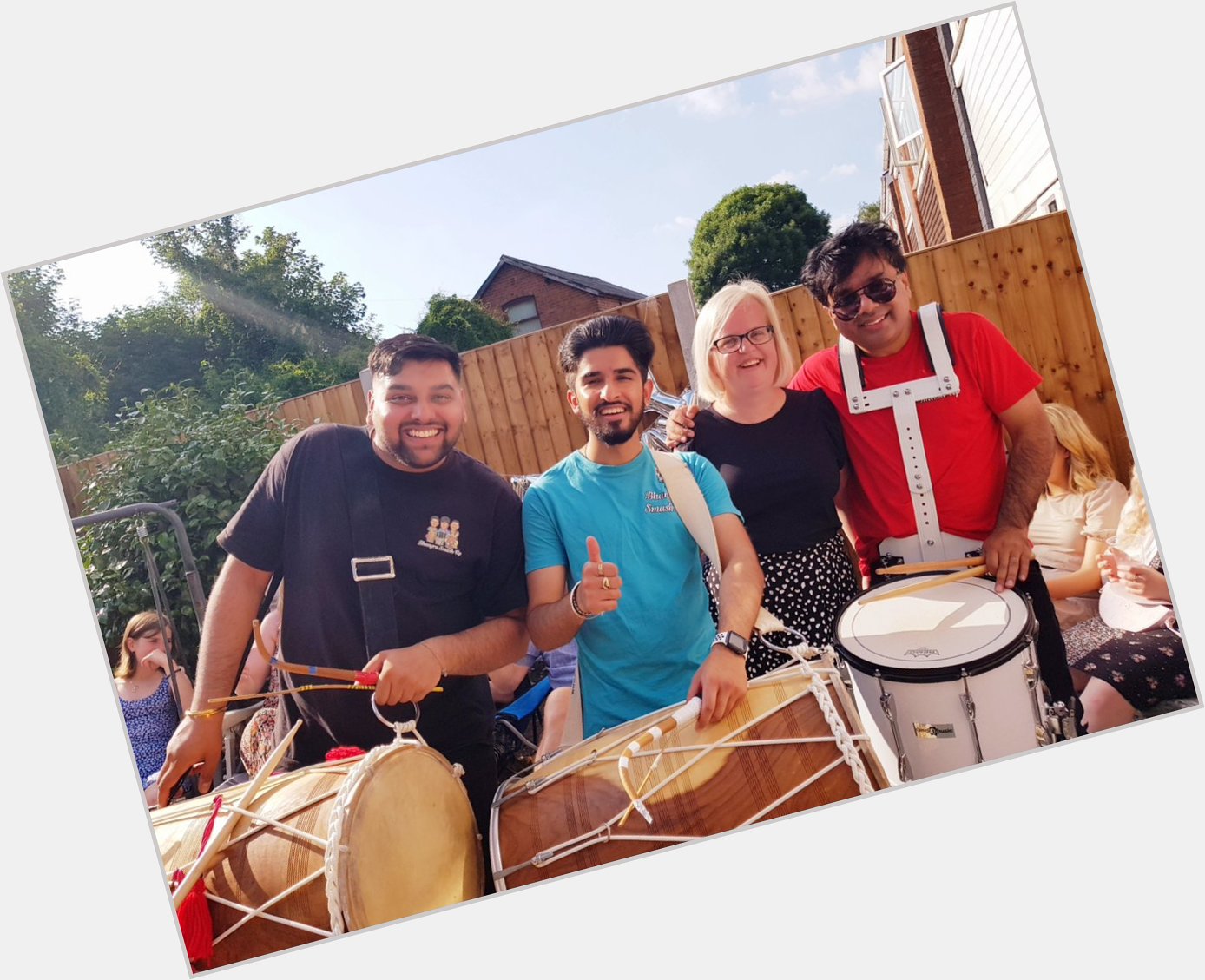 Happy Birthday Jules from the Bhangra Smash Up band with Josh,Ryan and Gurcharan Bhujhangy 
God bless everyone 