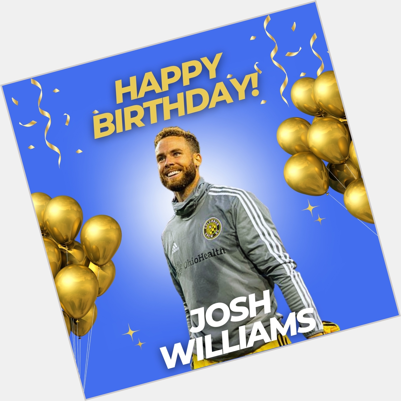 Wishing a very happy birthday to Josh Williams! 