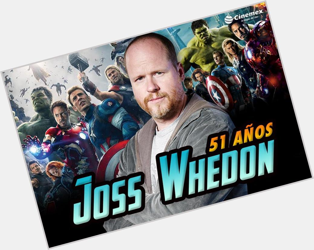 Hoy cumple 51 años Joss Whedon. Happy Birthday Joss! ¿Cuál es tu película y/o serie favorita de este director? 
