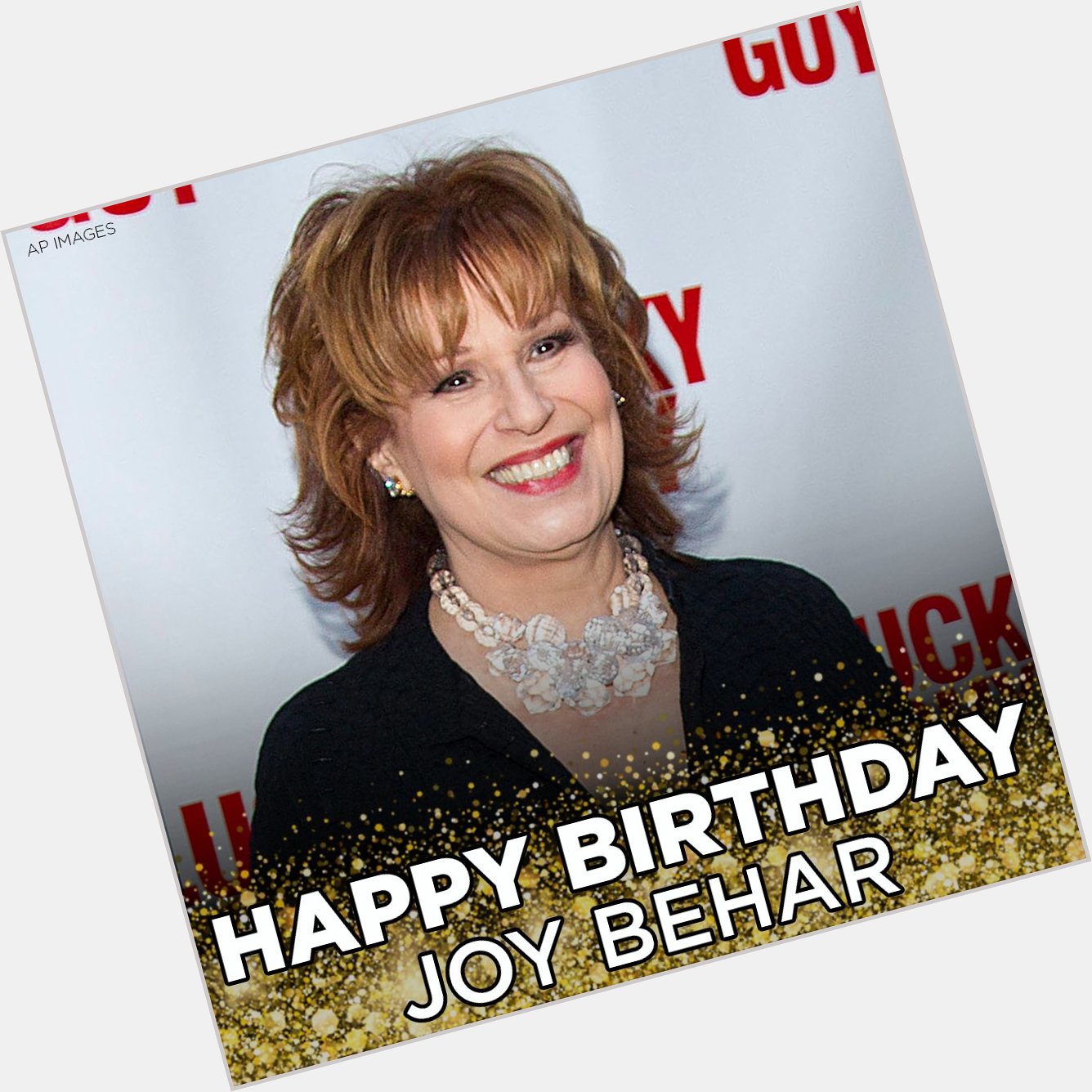 Happy Birthday, Joy Behar! \"The View\" daytime talk show host was born on October 7, 1942.  