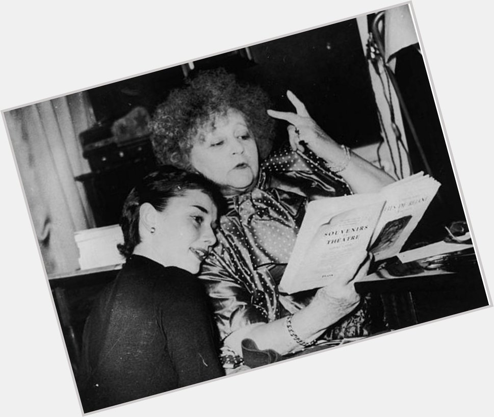 I am always reading or thinking about reading.
Happy birthday Joyce Carol Oates
Audrey Hepburn & Colette, 1951 