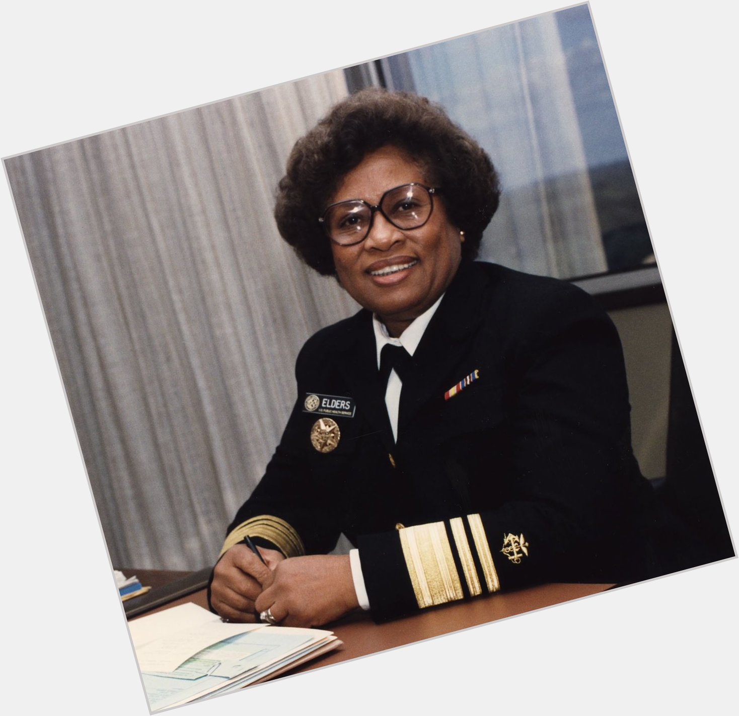 Happy Birthday Joycelyn Elders, the first Black Surgeon General of the United States. 