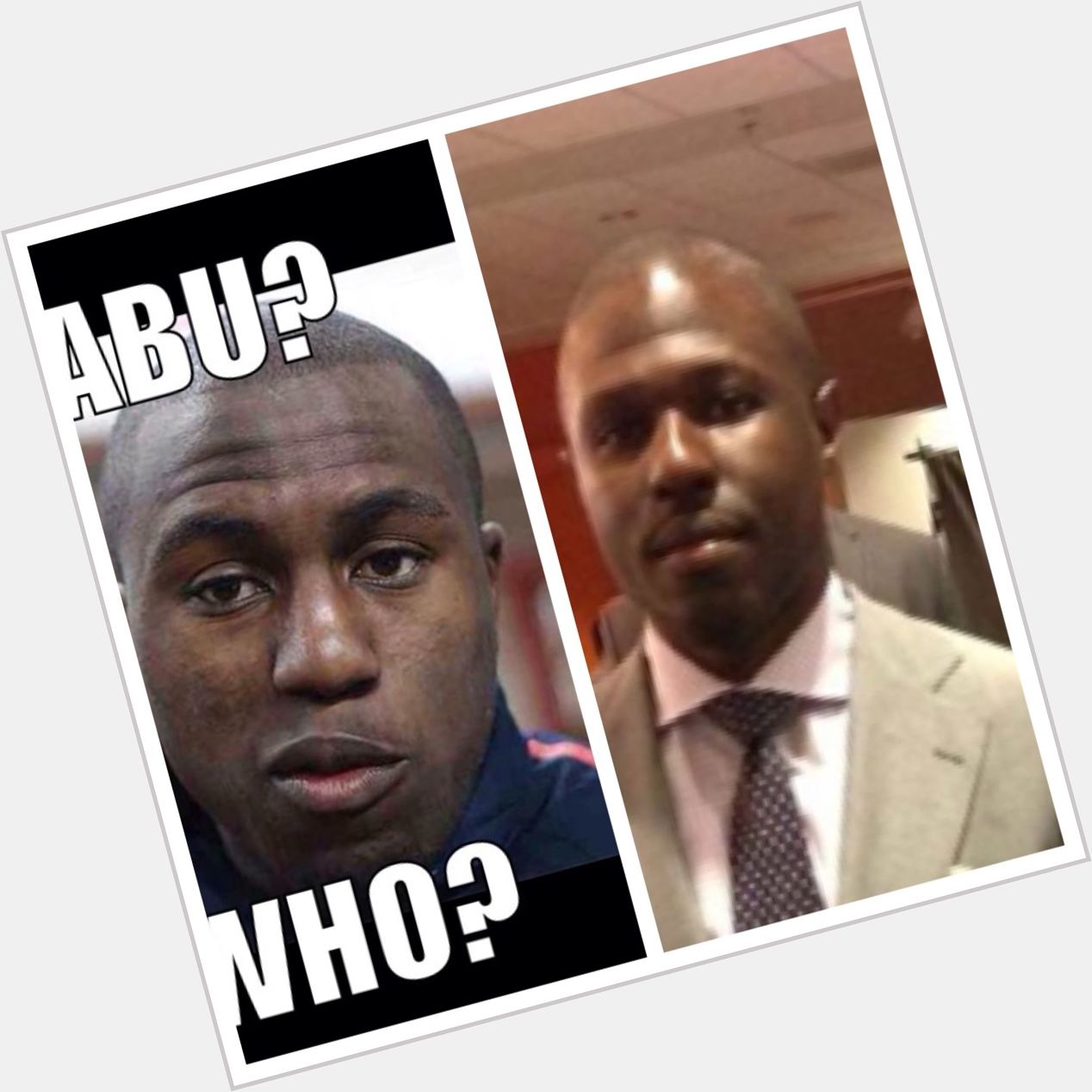 Still asking mom are we kin.  Happy Birthday to my doppelgänger Jozy Altidore 