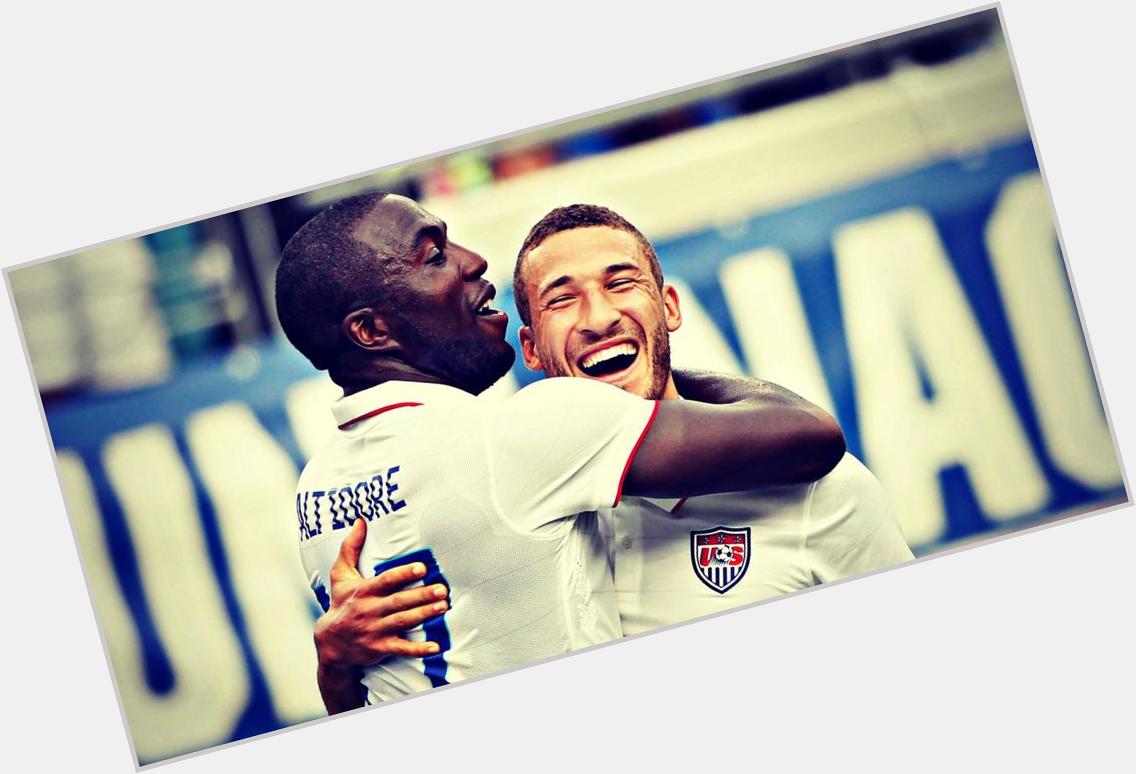 . cheekily wishes Jozy Altidore a happy birthday:  