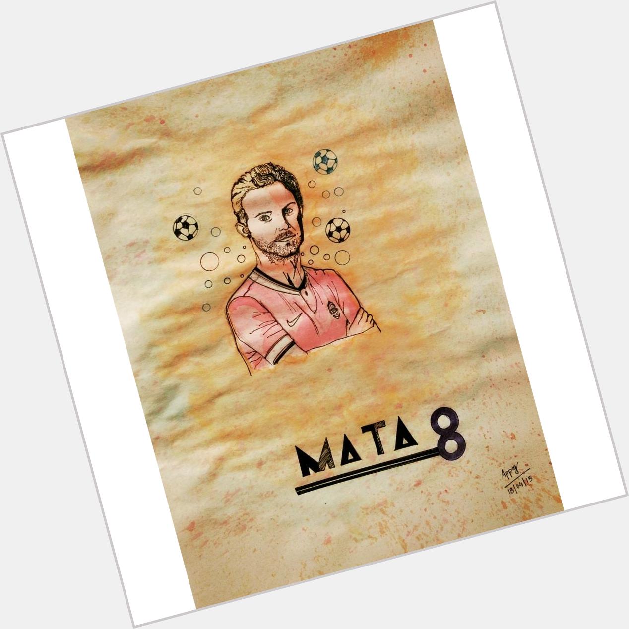   Happy Birthday Juan Mata! A lil for ya & lots of love xxxx 