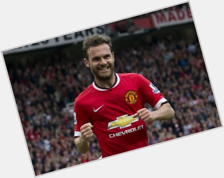 Happy birthday to Juan Mata who\s 27 today. His pass accuracy of 90% is joint highest at United this season. 