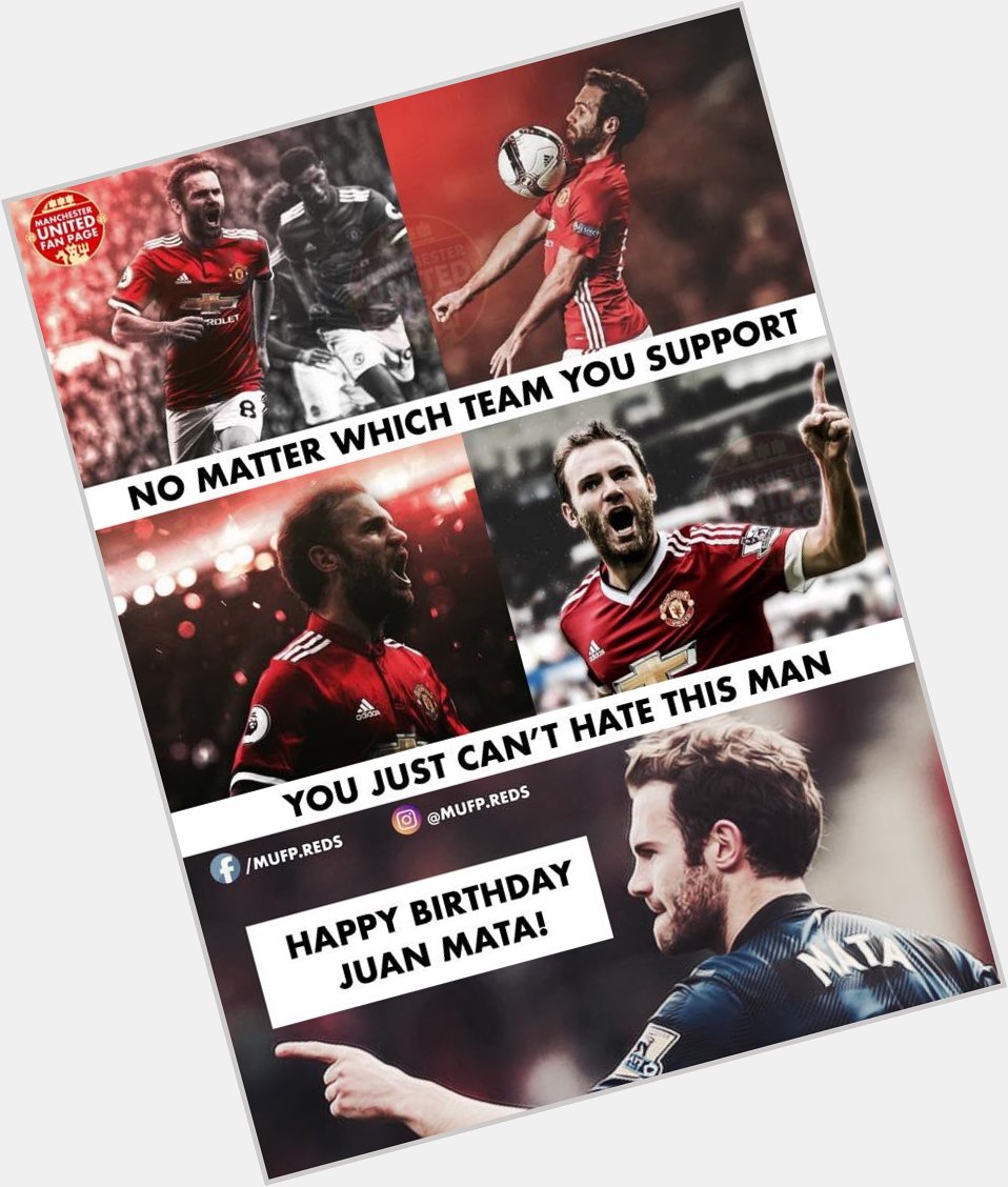 Happy Birthday Juan Mata!    