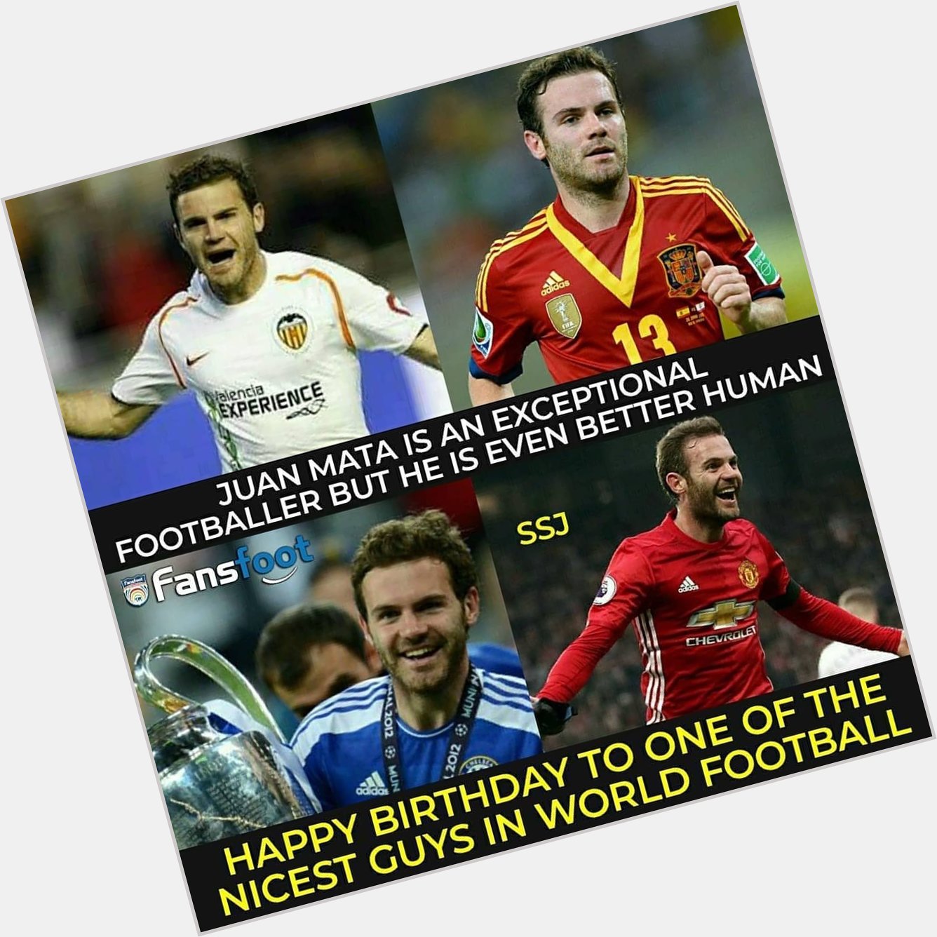 Happy birthday Juan Mata       