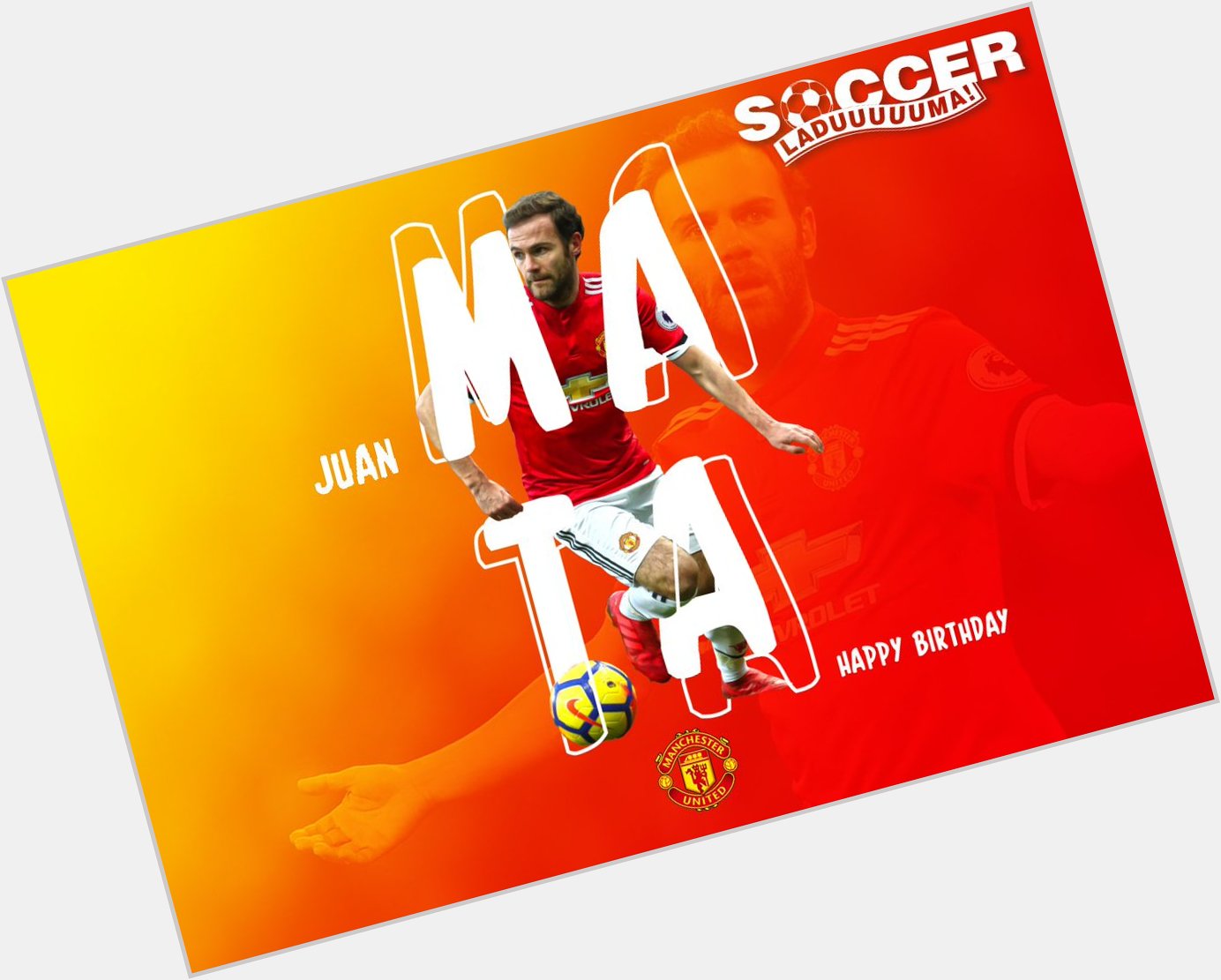 Manchester United\s Juan Mata turns 30 today! Join us as we wish the midfielder, a Happy Birthday! 