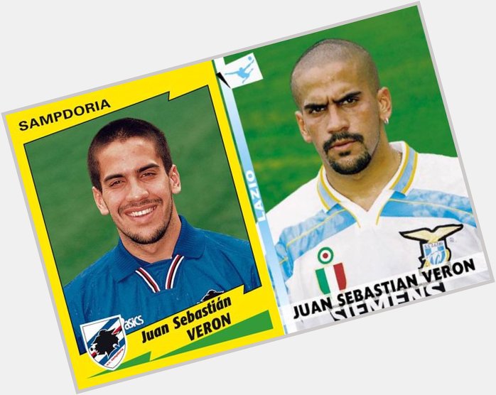 Happy Birthday to Juan Sebastian VERON
From Sampdoria (1996-97) to Lazio (2000-01) 