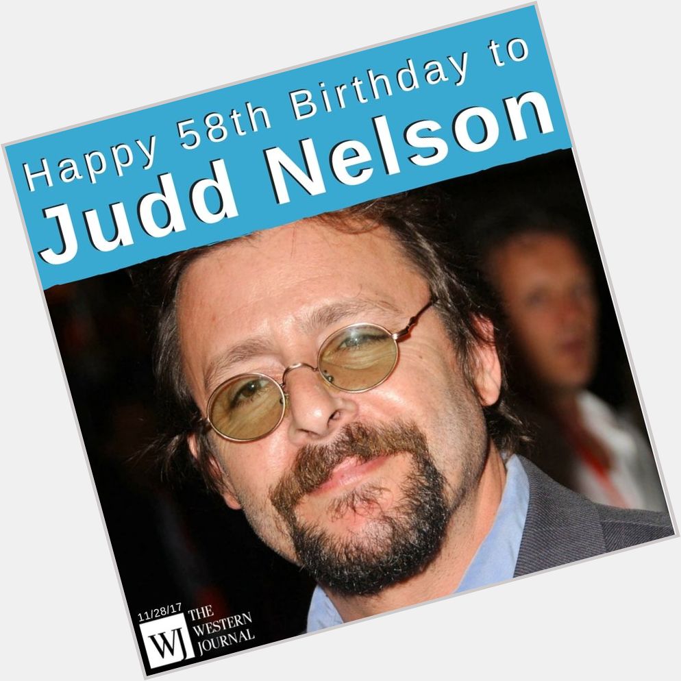 Happy Birthday to Judd Nelson!! 

What is your favorite Judd Nelson film? 