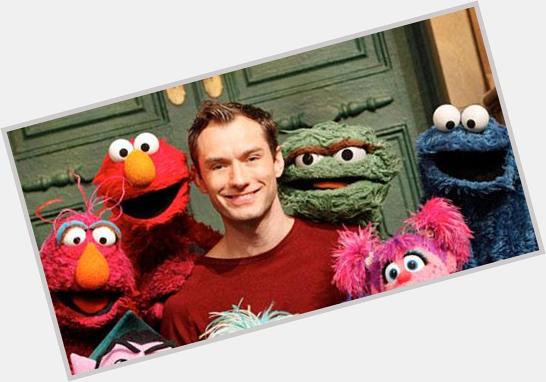 Happy birthday to one of Sesame Street s hot celebrity dads, Jude Law!  