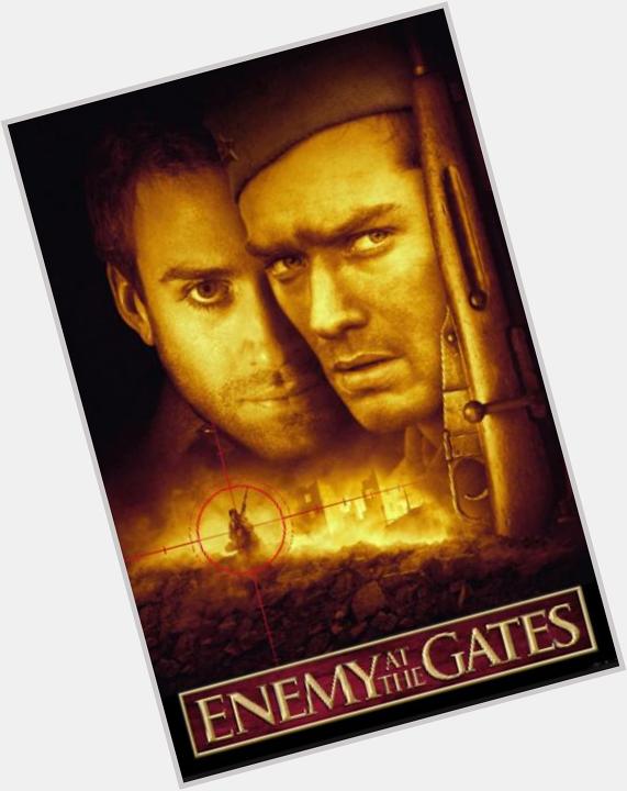  Happy birthday to the legend of ENEMY AT THE GATES jude law as vasiley zaitsev
Best movie ever in his career 