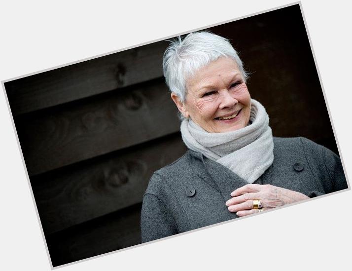 " Wishing Dame Judi Dench a very happy 80th birthday from everyone at Age UK.  - I love her!!